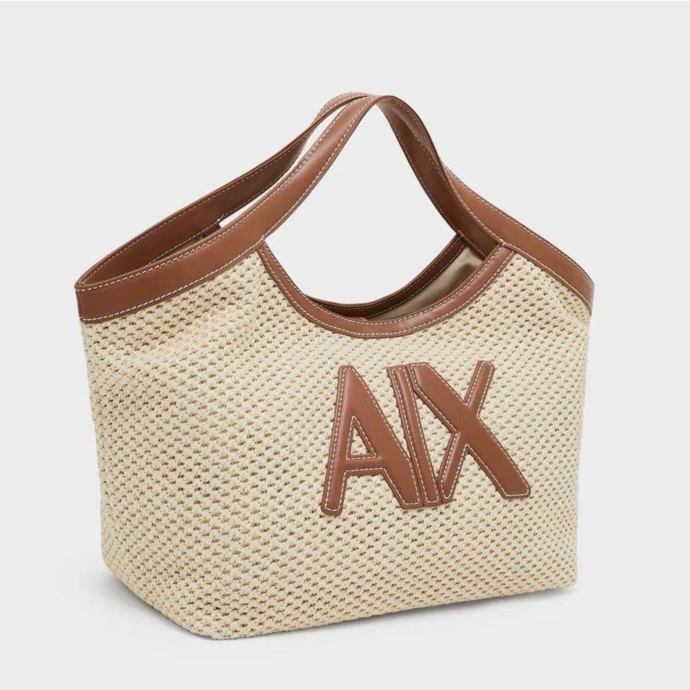 Дамска плетена чанта от плат Armani Exchange XW000410 AF12591 M1047