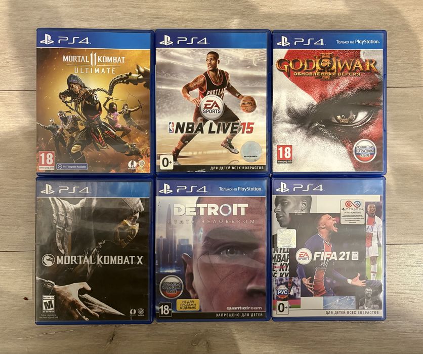 Диски на ps4 / обмен игр