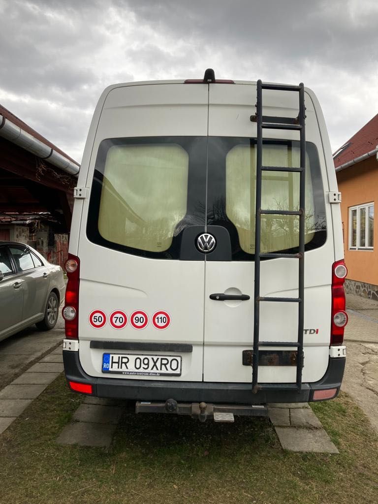 Volkswagen Crafter 2.0Tdi, clima, cameră marsarier, anvelope noi.