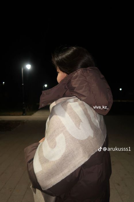 Шапка и шарф комплект