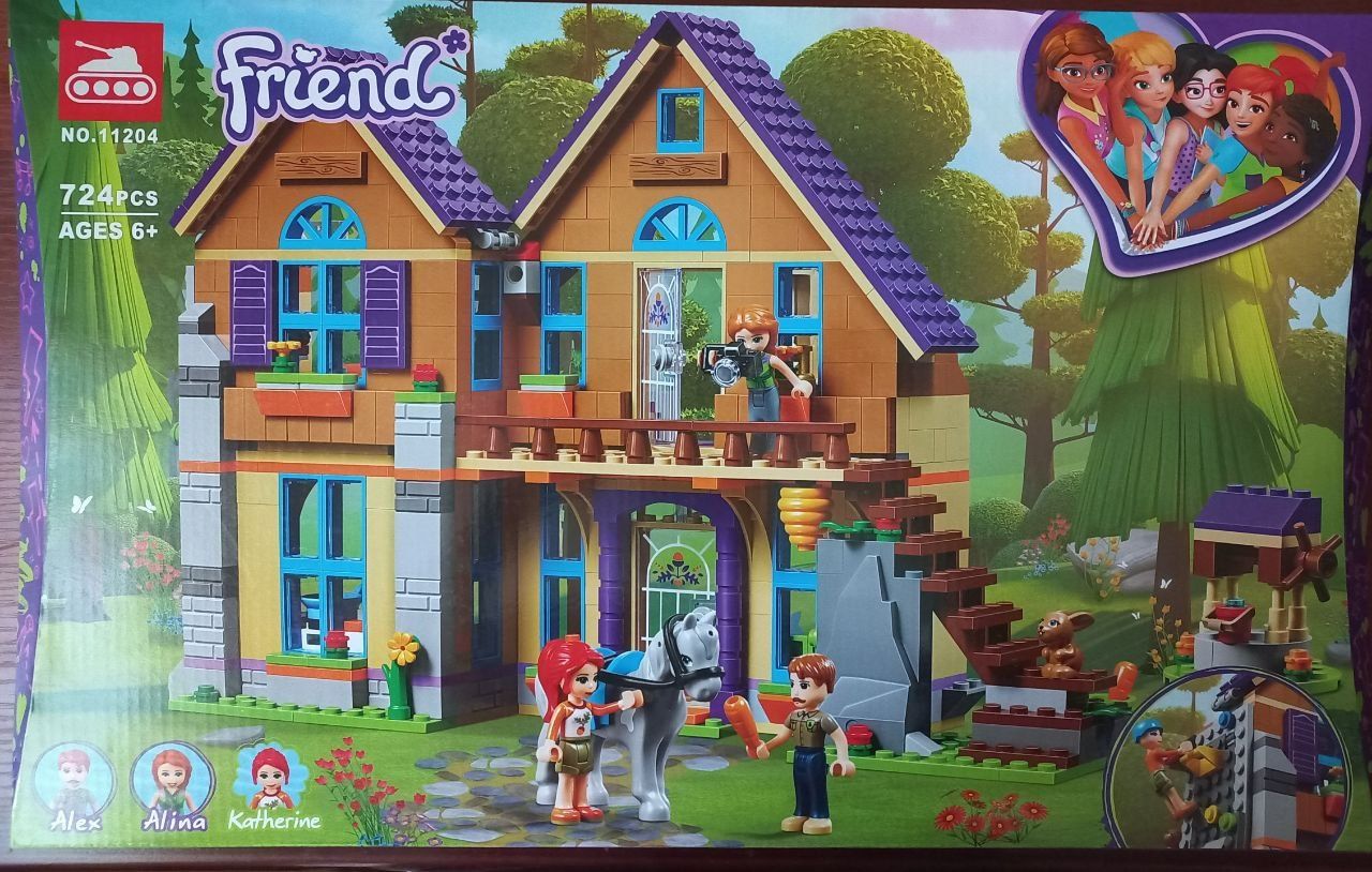 Конструктор Lego Friends Дом Мии. Аналог Lego - Larry Friends House