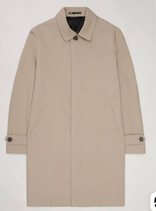 Zara мужской плащ/ куртка/ пальто