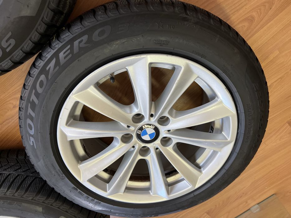 Jante Iarna BMW Seria 5 F10 225 55 17 Pirelli Sottozero RFT Senzori