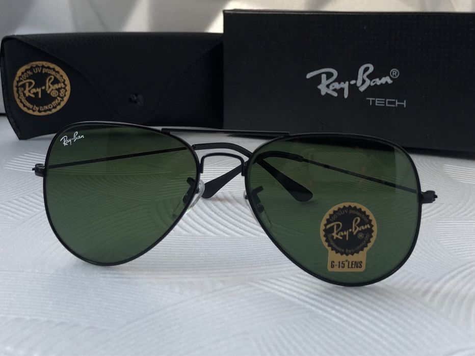 мъжки слънчеви очила авиатор минерално стъкло