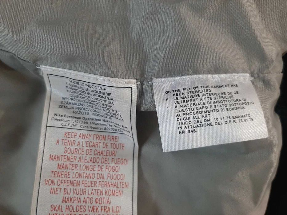 Nike AIR Парка Размер XL Найк Мъжко Дълго Яке Гъши Пух Пухенка