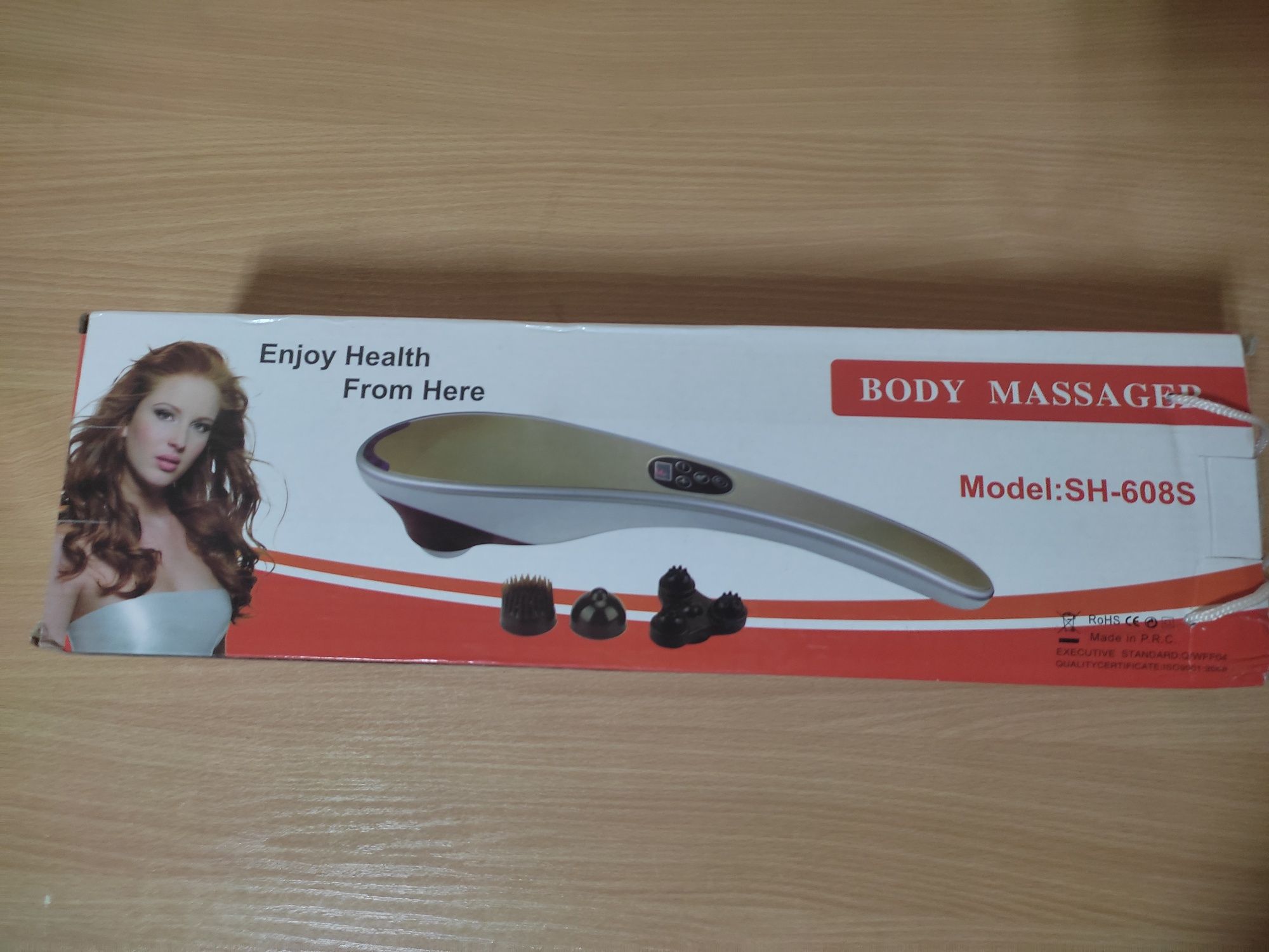 Инфрачервен масажор за тяло – Body Massager 608
Body Massager 608 разп