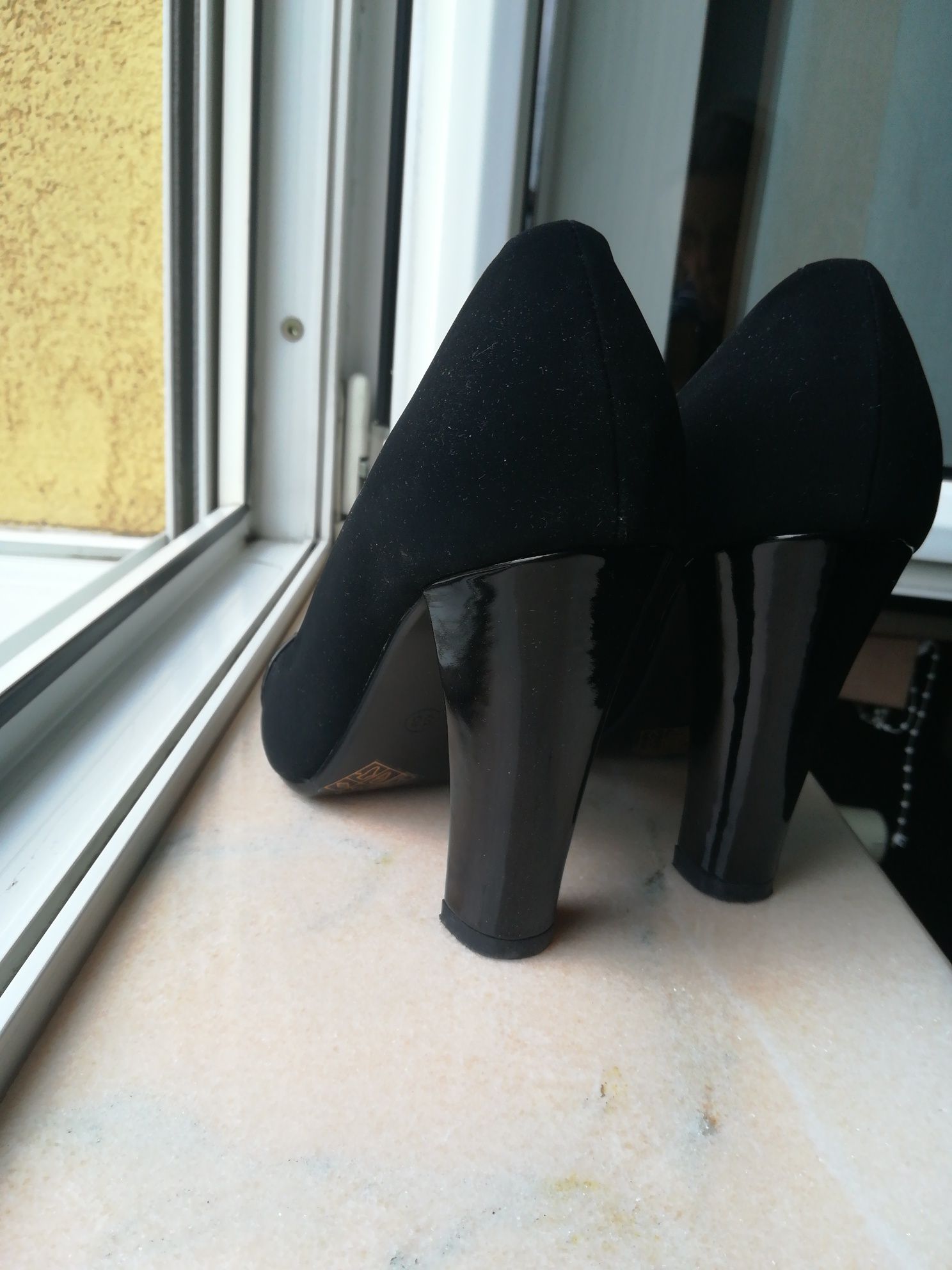 pantofi negri dama, mărimea 36