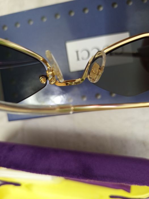 Ochelari de soare Gucci cu rama geometrica