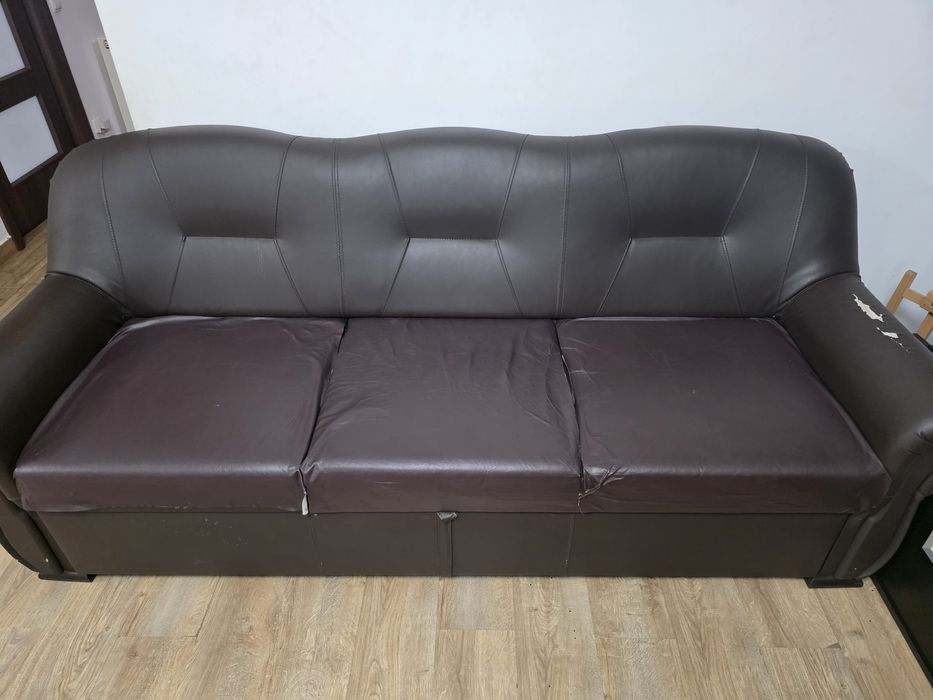 Canapele piele ecologică