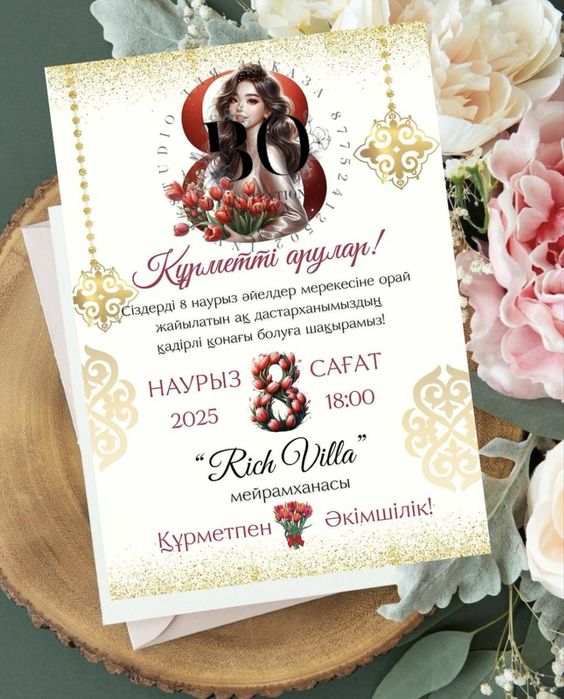 Тойға шақыру/пригласительный/онлайн шақыру/электронный шақыру