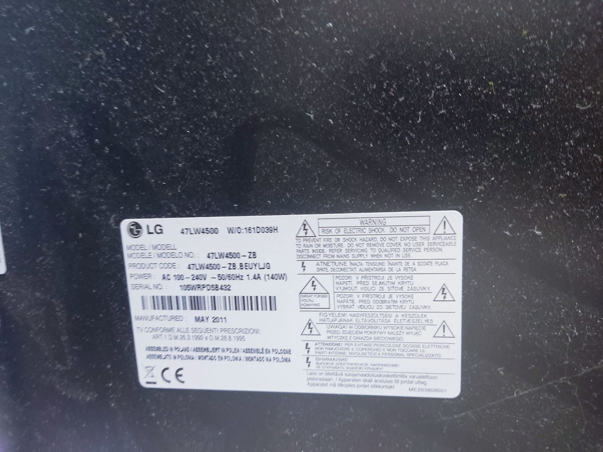 Телевизор LG 1.10см