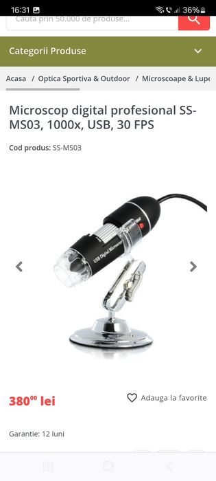Microscop digital