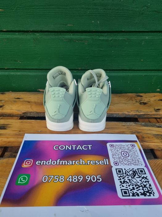 Nike Jordan 4 Seafoam (marimi: 36,37,38,39)