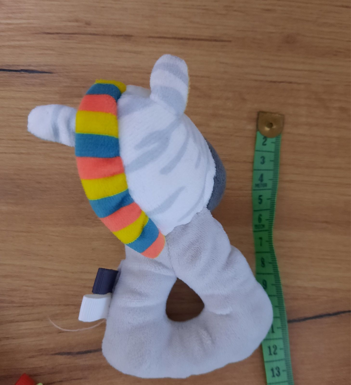 Jucărie 2 buc Caracatita de agățat dentitie si disteritate+zebră