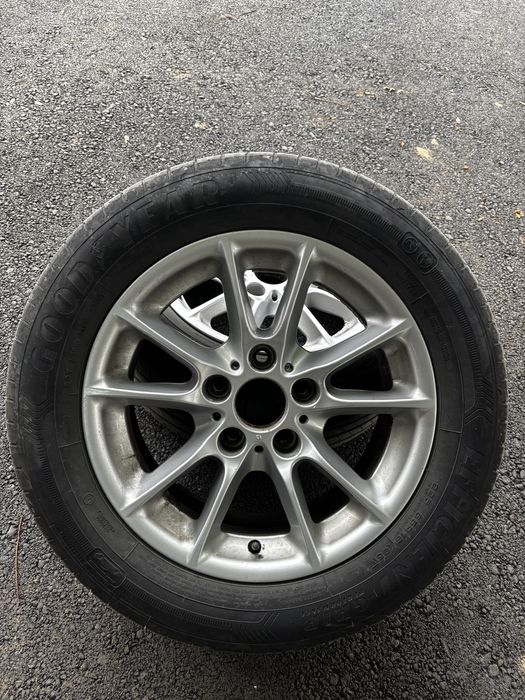 Jante BMW 5x120 R16 cu cauciucuri foarte bune