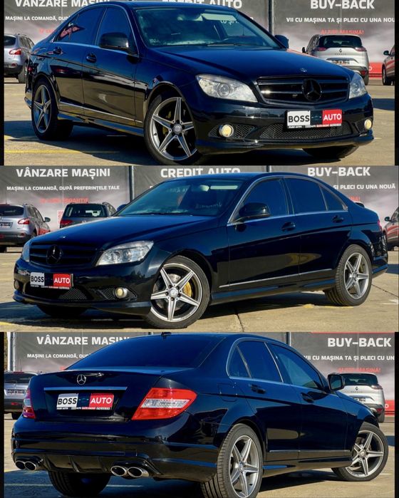 C320 pachet complet 63 AMG,trapă dublă panoramic,janteAMG,evacuareAMG