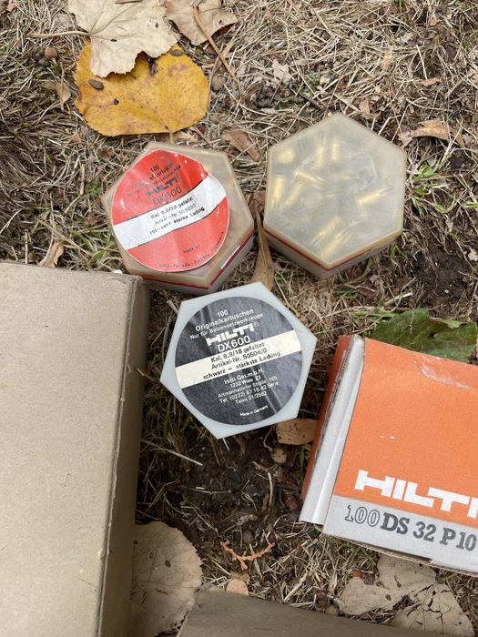 Нови заряди за Hilti DX600