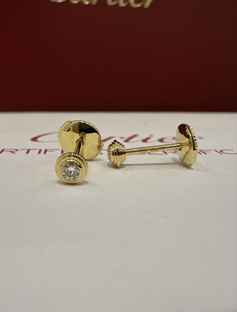 NEW Серьги Cartier d'Amour Mini Model B83012