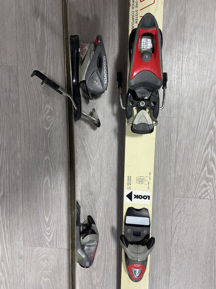 Крепления для лыж rossignol + лыжи polsport