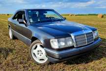 Mercedes W124 coupe,vehicul istoric