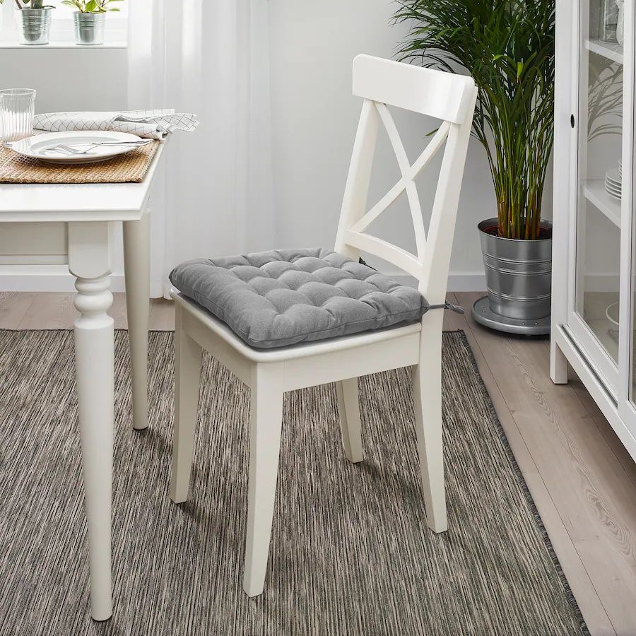 Perna scaun | gri inchis | 38x38x6 cm