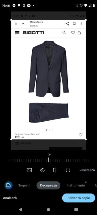 Costum Bigotti Artigiani
