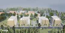 Penthouse 2 camere 54mp utili + 31,5mp finisat cu TVA inclus | Baza Un
