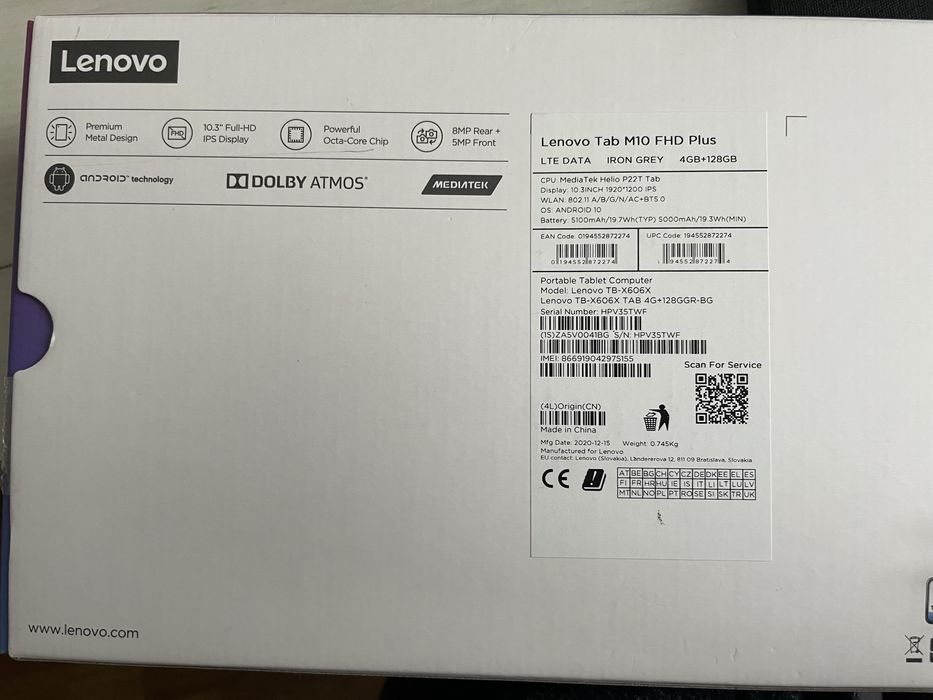 Tabletă tab M10 FHD PLUS