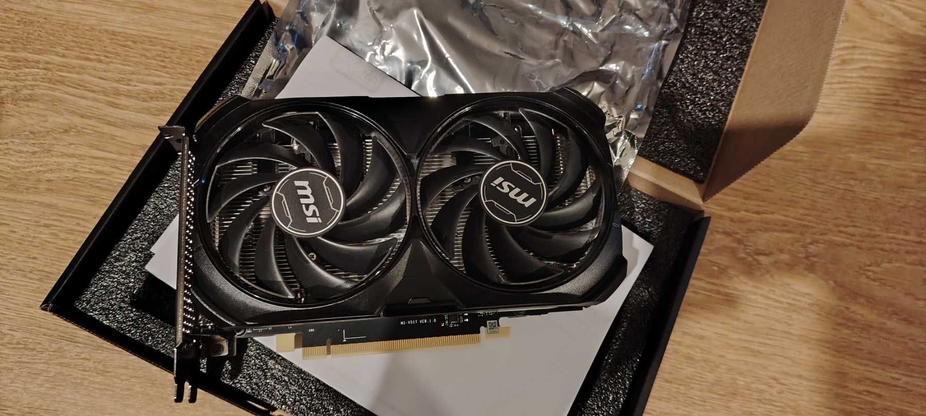 Видео карта MSI GeForce RTX 4060 Ti 16GB VENTUS 2X OC