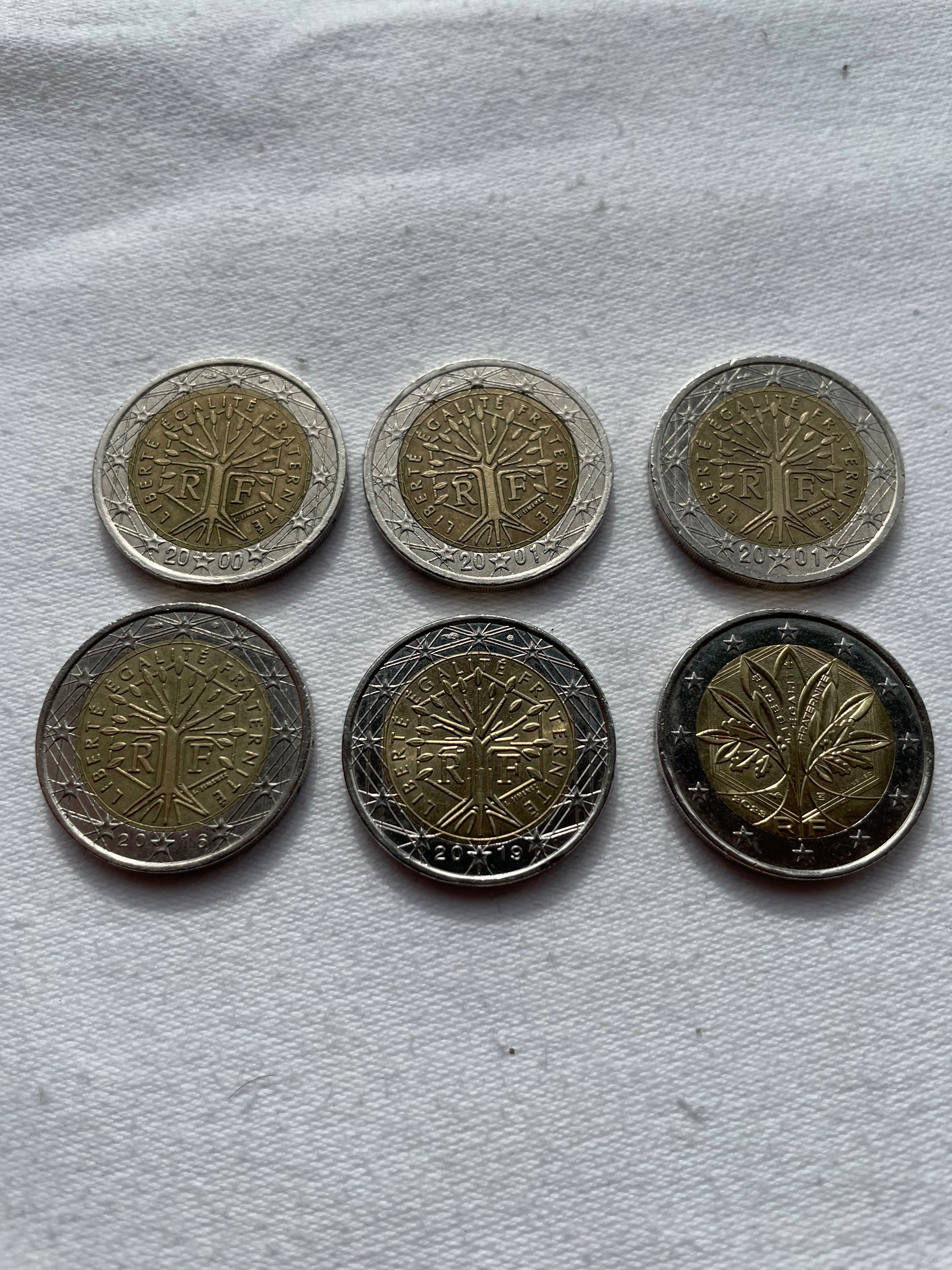 Редки монети 1 и 2 евро