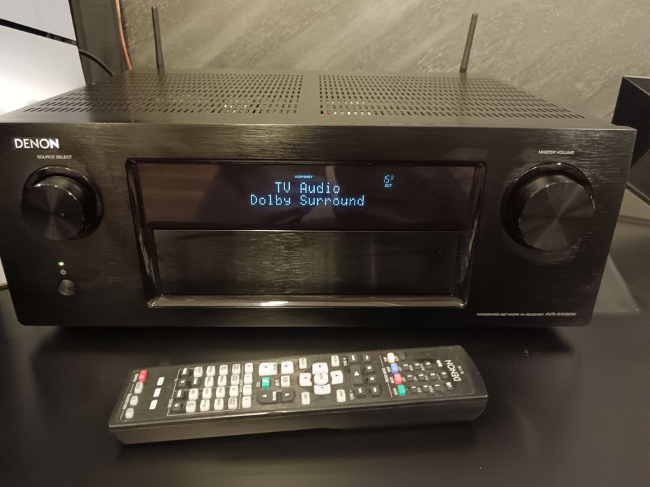 Home Cinema Receiver amplificator Denon AVR x4100w Dolby Atmos 7.2