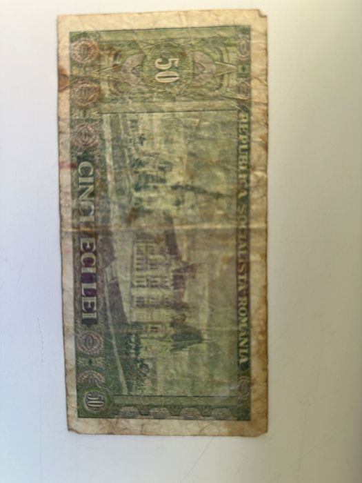 Bancnote vechi,de 50 lei și 5000 lei