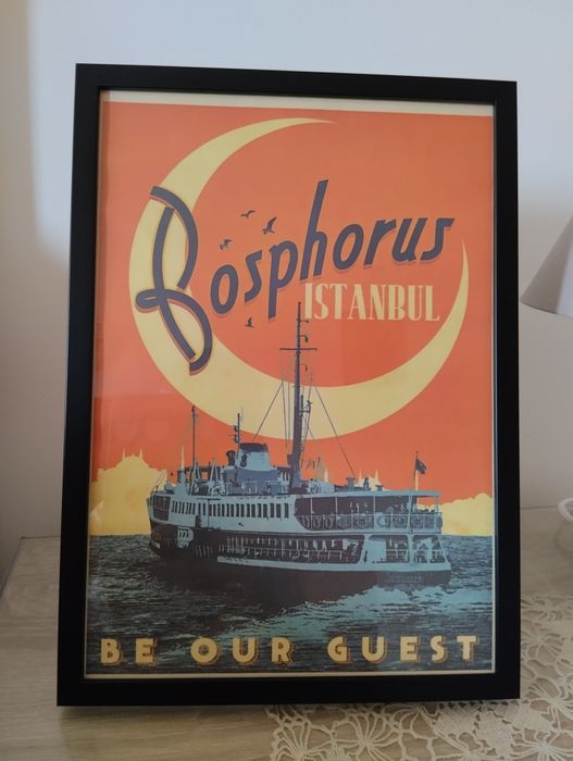 Плакат на Босфора Истанбул