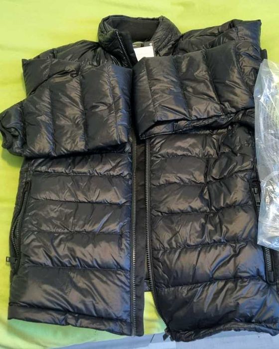 Geaca din Puf găsca Premium cu gluga - Umplutură: 90% Puf, 10% Pene