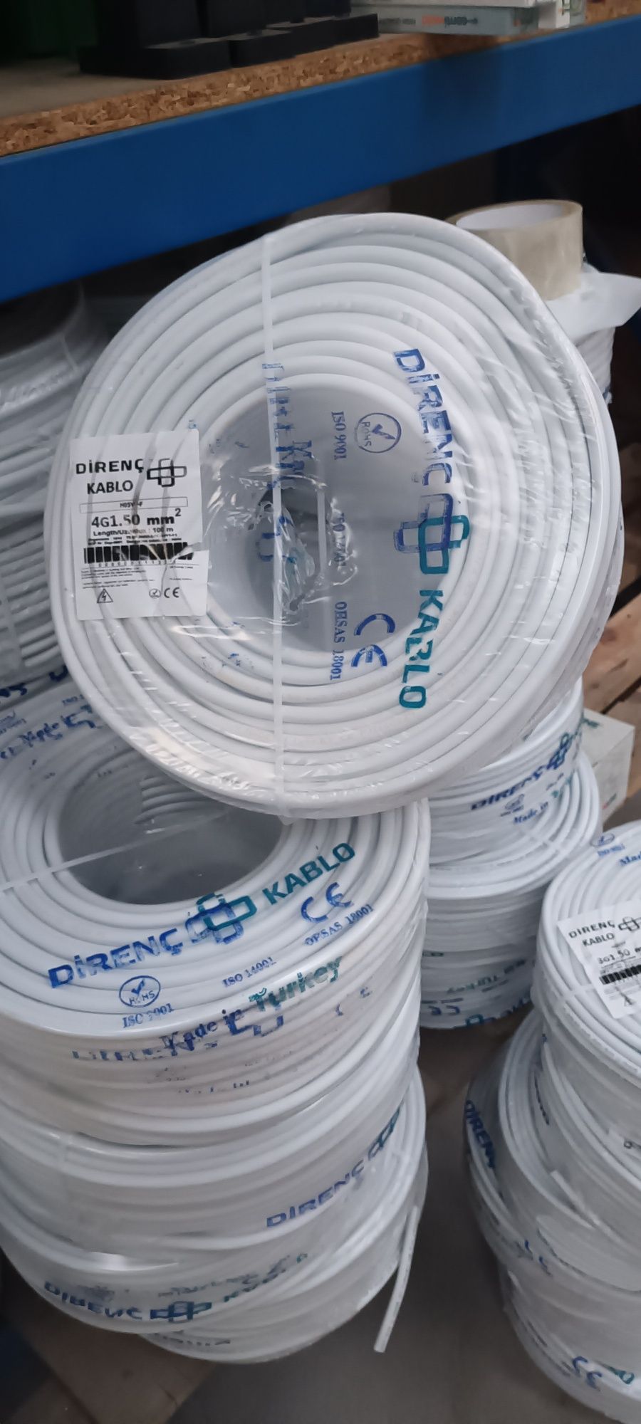 Cablu electric CUPRU MYYM(H05VV-F) rola 100m