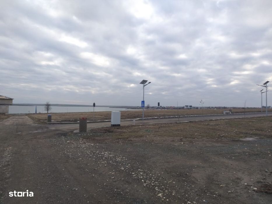 Techirghiol-malul lacului -teren 785 mp cu posibilitate plata in rate