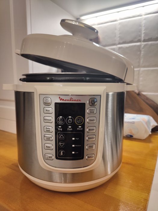 Oala sub presiune electrica Moulinex CE505A10 One Pot, 1200 W, 6 L,