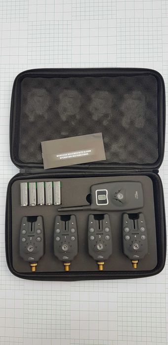 Set 4 Avertizori cu Statie FL si penar de transport model JY-19