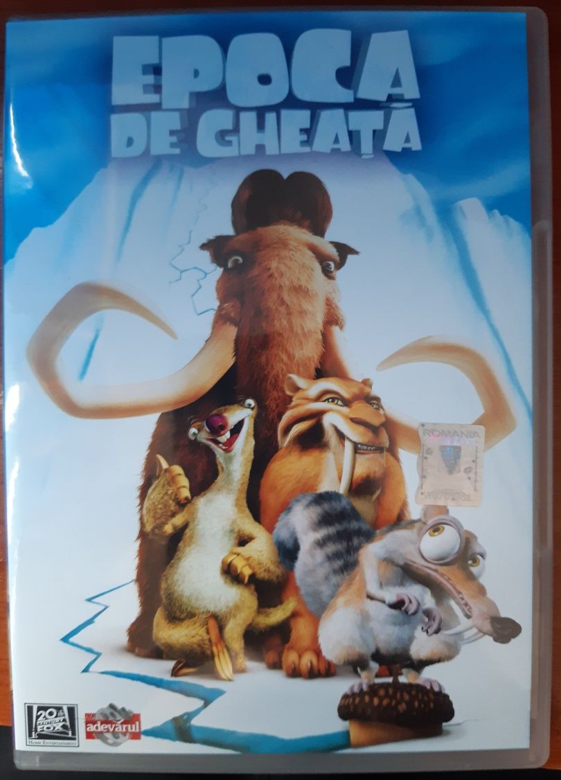 DVD Epoca de gheață + DVD Aventurile lui Sammy