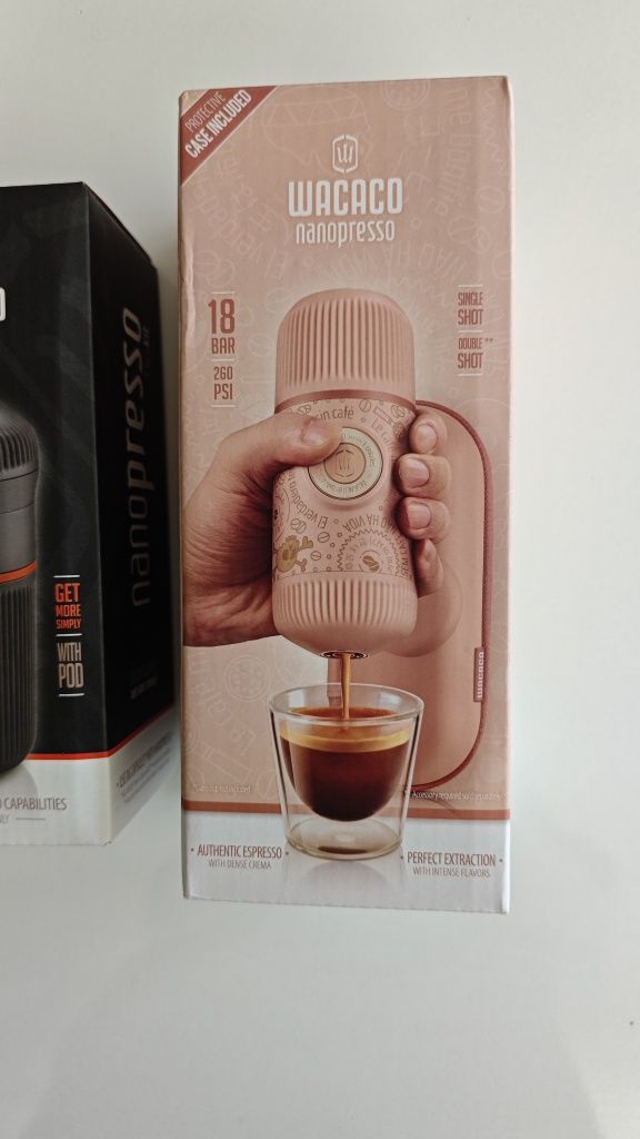 Преносима кафемашина – Wacaco Nanopresso