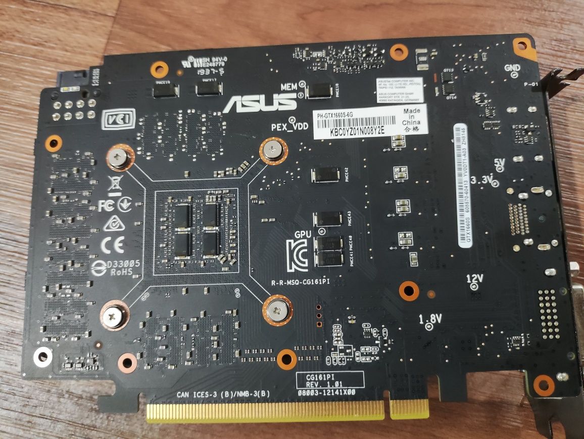 Видеокарта ASUS GeForce GTX 1660 Super Phoenix OC  6Gb