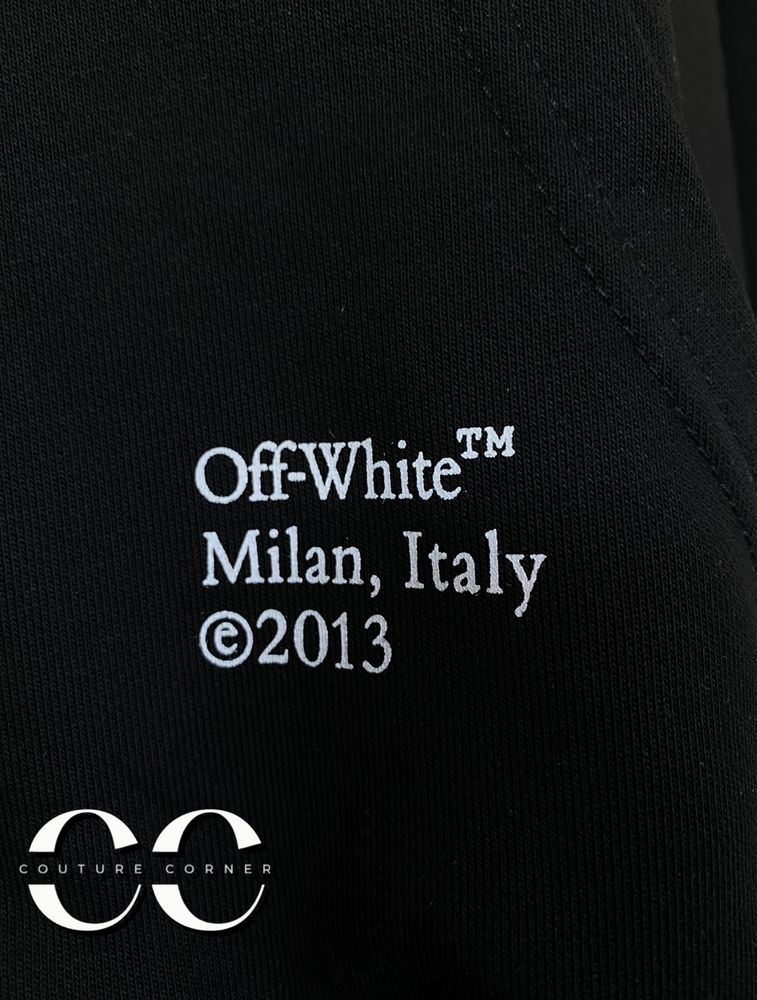 Hoodie OFF-White • Calitate TOP • Caravaggio Arrows Over • Cod QR