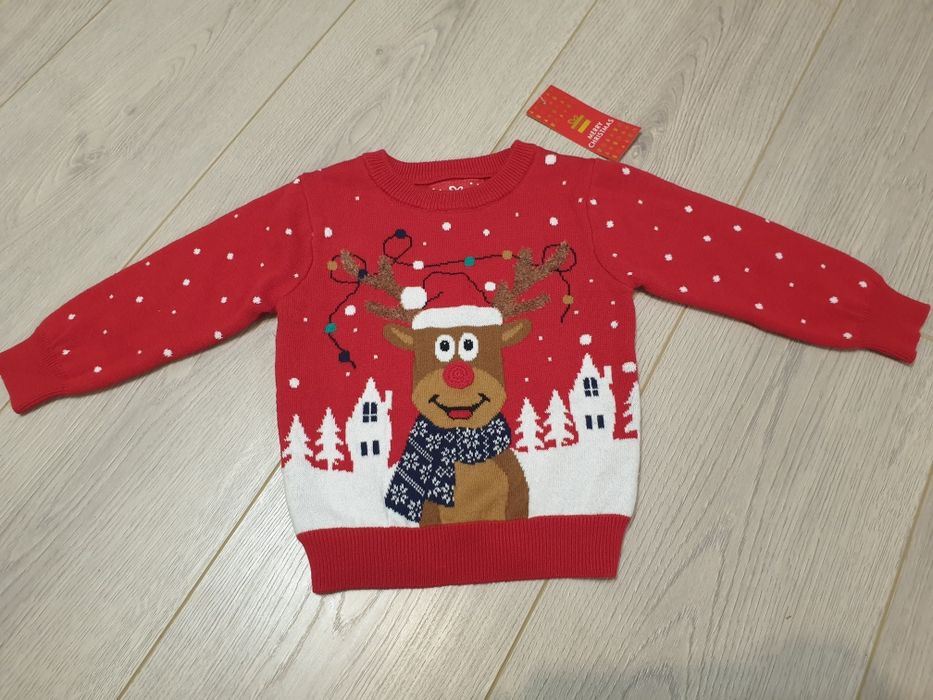 Lot Crăciun 9-12 luni, 74-80