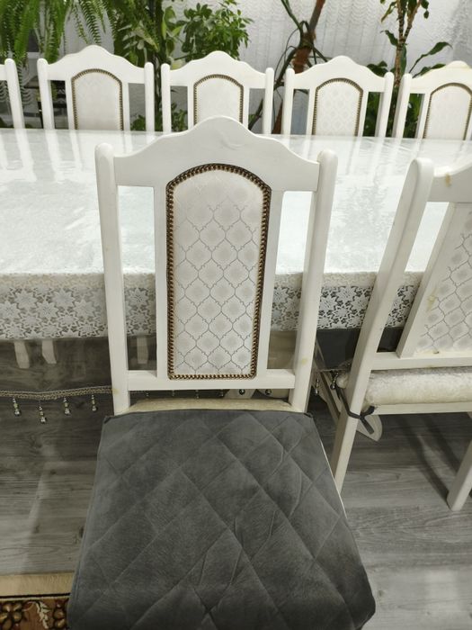 Стол 4 метра + 10 стульев