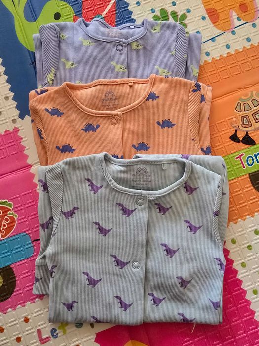 Ромпъри NEXT 3бр. 6-9 месеца