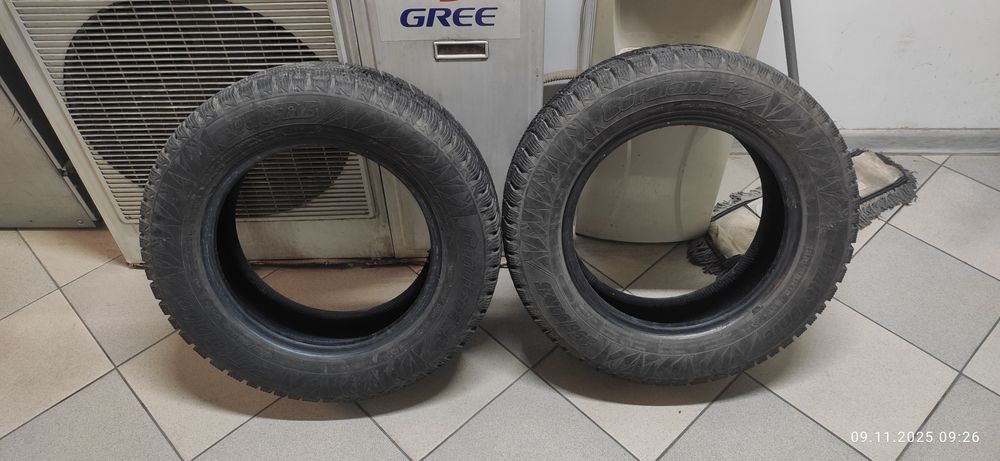 Зимние шины в хорошем состоянии