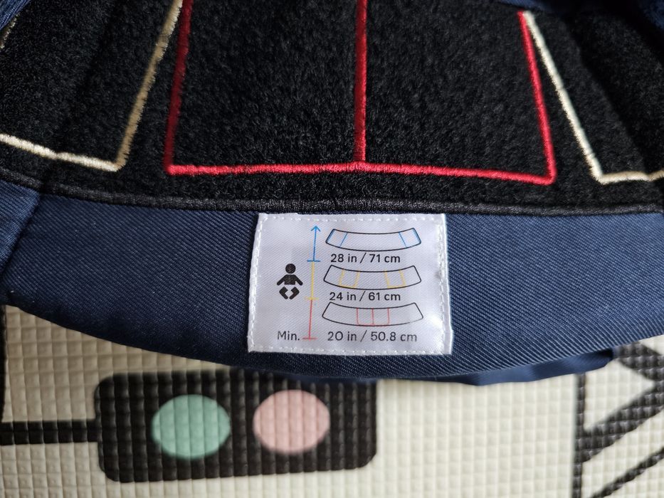 Ергономична раница за бебе Ergobaby Omni Breeze, Тъмносиня