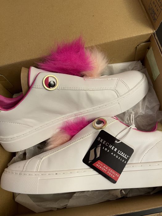 Skechers pantofi sport tip espadrile Slip-on-Sidestreet Furrific 38