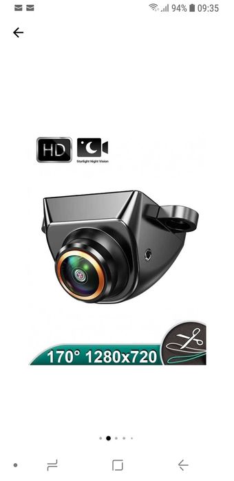 Camera marsarier/frontala AHD/CVBS unghi 170 C-Night Vision - G3A999