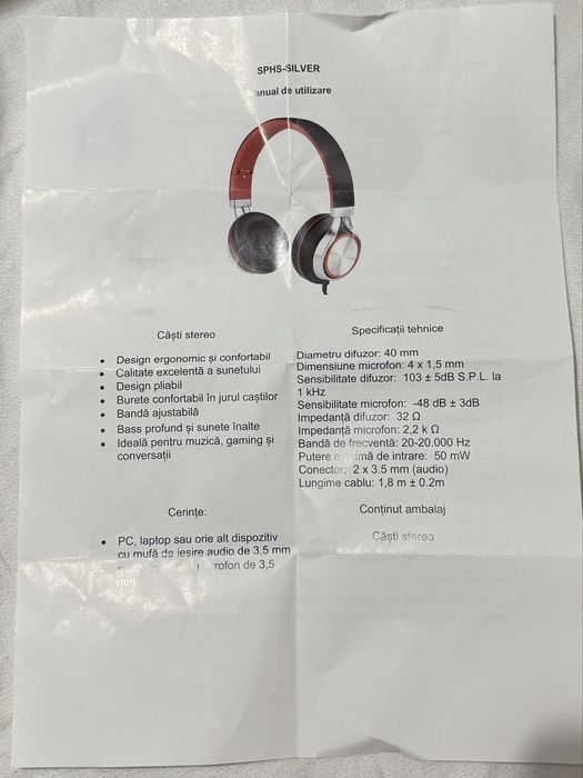 Casti cu fir, Spacer, utilizare multimedia, microfon pe fir.